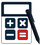travel calculator icon